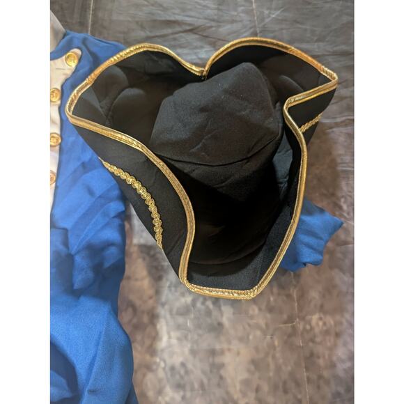 Founding Father Boys Size S Colonial Patriot Halloween Costume Revolutionary - Picture 6 of 16